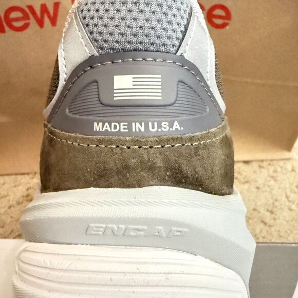 $399 Authentic NEW BALANCE U990OG6 Made in USA Men\'s Green Gray Trainers Sz.10.5 main image 8